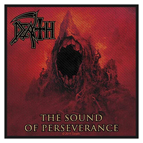 DEATH - Aufnäher Patch - Sound of Perserverance 10x10cm von Razamataz