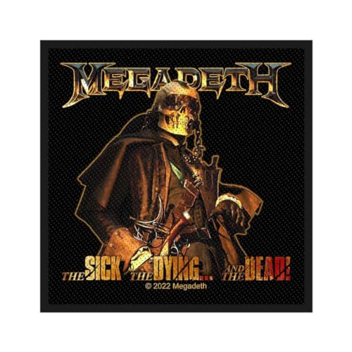 Razamataz Megadeth - The Sick, The Dying And The Dead Band Aufnäher Patch ca. 10x 10cm von Razamataz