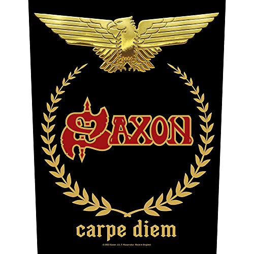 Saxon - Carpe Diem Backpatch R?ckenaufn?her von Razamataz