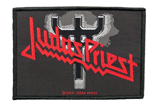 Unbekannt Judas Priest Aufnäher - Fork Logo - Judas Priest Patch von Razamataz