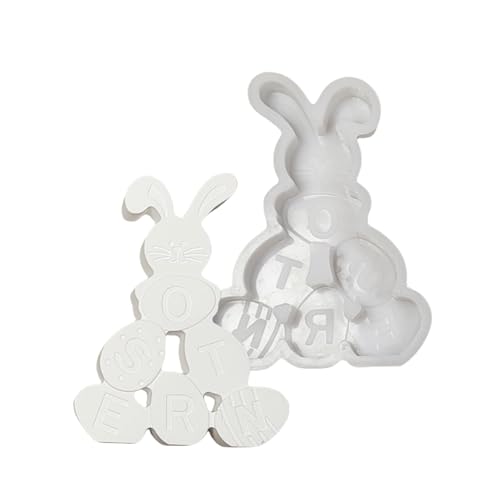 Rdxanc Silikonformen für Kerzen, stapelbar, Eier, Kaninchen, Figur, Epoxidharz, Silikonformen für Kerzenherstellung, Gipsdekoration Rdxanc Silikonformen für Kerzen, stapelbar, Eier, Kaninchen, Figur, Epoxidharz, Silikonformen für Kerzenherstellung, Gipsdekoration von Rdxanc