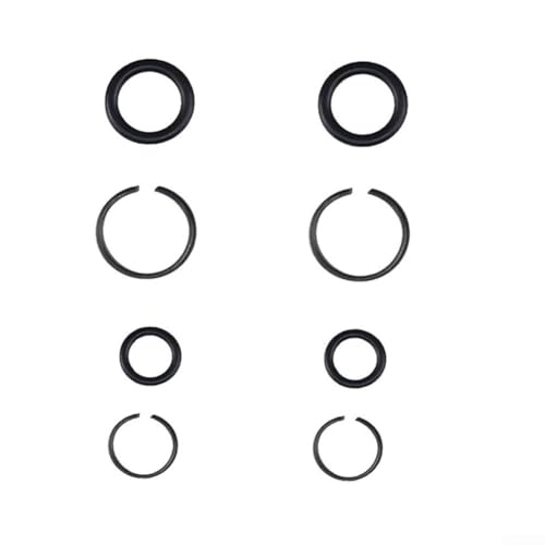 1/2-Zoll-Vierkantantrieb-Halterungsringe mit O-Ring, kompatibel mit elektrischen und pneumatischen Schraubenschlüsseln von ReachMall