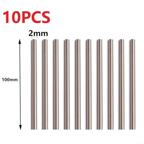 Erzielen Sie Präzision und Haltbarkeit mit HSS-Hochgeschwindigkeitsstahl-Drehmaschinen-Werkzeug, 10-teiliges Set (2 x 100 mm) von ReachMall