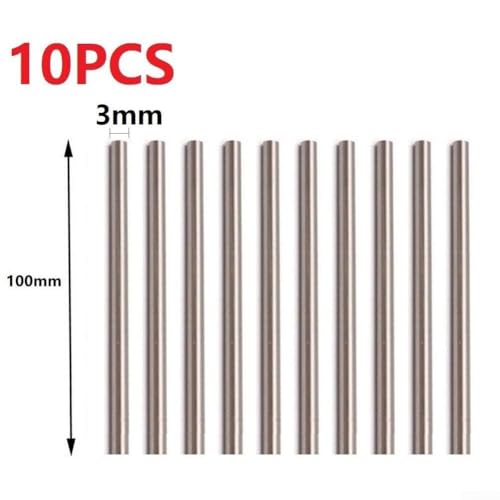 Erzielen Sie Präzision und Haltbarkeit mit HSS-Hochgeschwindigkeitsstahl-Drehmaschinen-Werkzeug, 10-teiliges Set (3 x 100 mm) von ReachMall