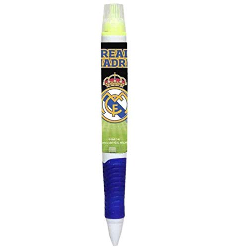 Real Madrid 8426842032528 0 Kugelschreiber mit fluoreszierendem Marker, bunt von Real Madrid