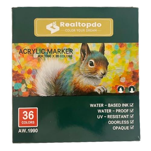 Realtopdo Acryl-Marker (36) von Realtopdo