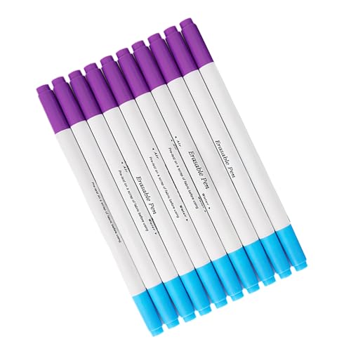 Rebellious 10 Teile/Satz Stoff Marker Stift Wasserlösliche Stift Wasser Löschbaren Stift Temporäre Markierung Stift Für Nähen Quilten Stickerei von Rebellious