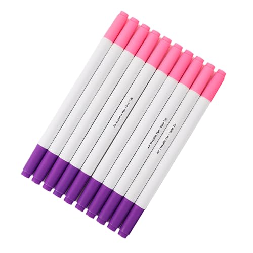 Rebellious 10 Teile/Satz Stoff Marker Stift Wasserlösliche Stift Wasser Löschbaren Stift Temporäre Markierung Stift Für Nähen Quilten Stickerei von Rebellious