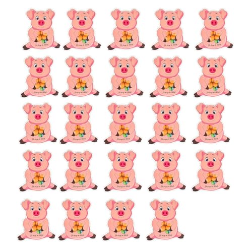 Rebellious 24PCS Luck Animal Grußkarten Für Feiertage Feier Handgemachte Notizkarte Mit Clovers Party Invitation Cards von Rebellious