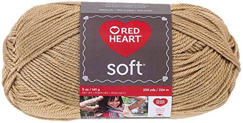 RED HEART 395865Red Heart Soft Garn, Wheat von Red Heart