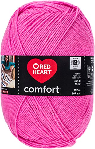RED HEART Komfort-Garn, Hot Pink von Red Heart