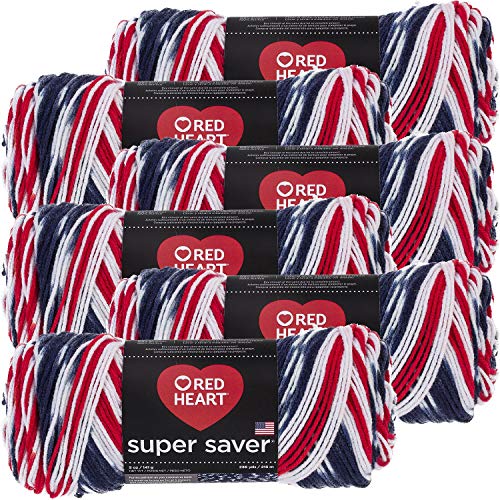 Red Heart Americana Super Saver Garn, 6 Stück von Red Heart