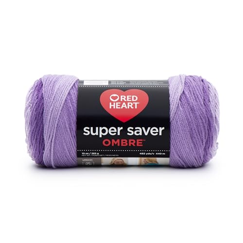 Red Heart - E305.3969 Red Heart Super Saver Ombre Garn, 284 g, Violett von Red Heart