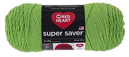 Red Heart Garn-Modell Super Saver. Feststoffe Massiv - Frühlingsgrün von Red Heart