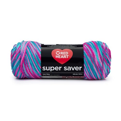 Red Heart Super Saver Economy Garn, Bonbon Print von Red Heart