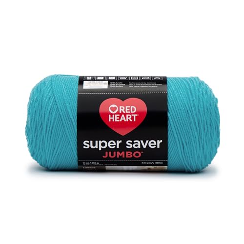 Red Heart Super Saver Garn, türkis, Acryl, 681 von Red Heart