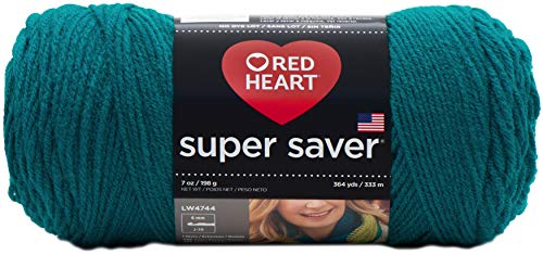 Red Heart Super Saver Garn (3er-Pack) Real Teal E300-656 von Red Heart