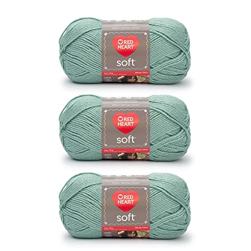 Red Heart Weiches Garn, 3er-Pack, Seafoam 3 Stück von Red Heart