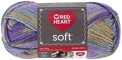 Red Heart Weiches Garn (9941) Aquarellfarben von Red Heart