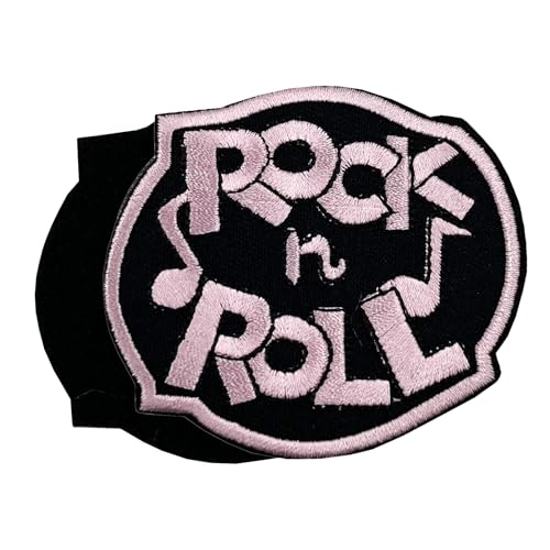 7,4 cm Rock N Roll bestickter Klettverschluss von ReelFun
