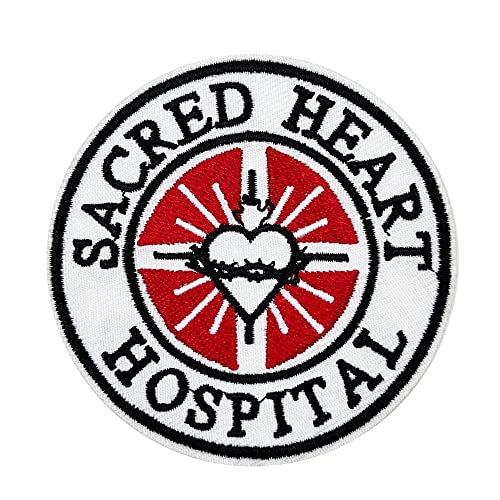 Sacred Heart Hospital bestickter Aufnäher zum Aufbügeln von ReelFun