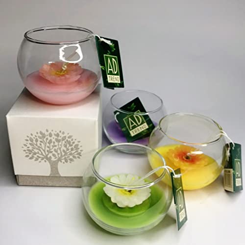 regalami. Shop 12 bunte Kerzen im Glas 7 cm und mit eleganter Geschenkbox von Regalami