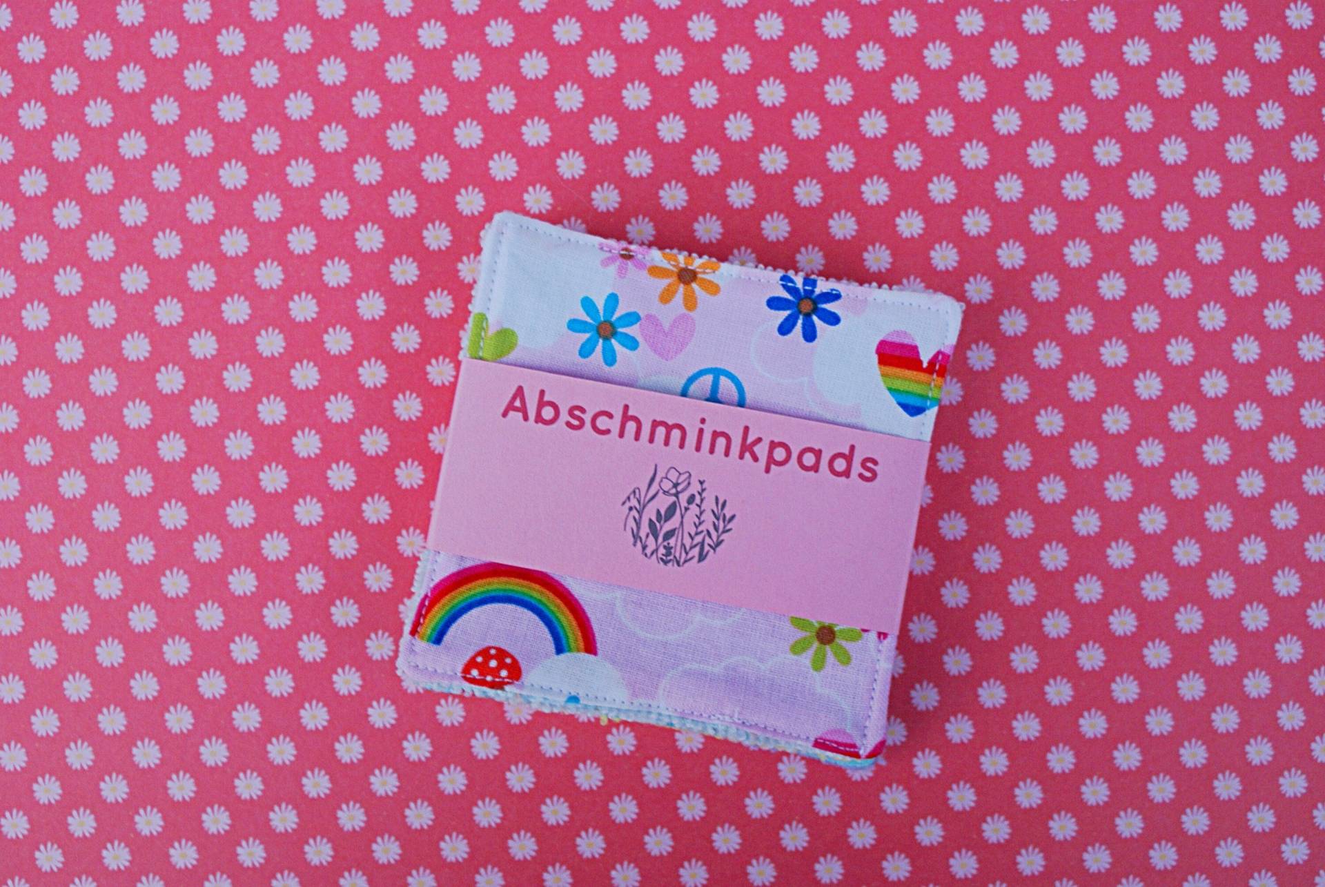 5Er Pack Abschminkpads Wiederverwendbar Waschbar Regenbogen Set Microfaser von RegenbogenxLaden