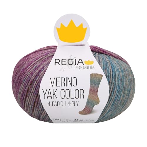 REGIA Premium Merino Yak Color 4-fach 08514 - amethyst color von Regia