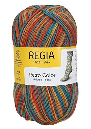 Regia 4-Fach Retro Color 1293 - Hippie Bus Color von Regia