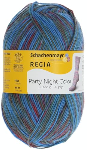 Regia Schachenmayr 4-Fädig Color, 100G Firework Handstrickgarne von Regia