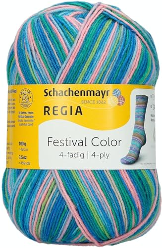 Regia Schachenmayr 4-Fädig Color, 100G Roskilde Handstrickgarne von Regia