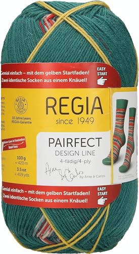 Regia Schachenmayr Design Line 4-Fädig, 100G Garden Color Handstrickgarne von Regia