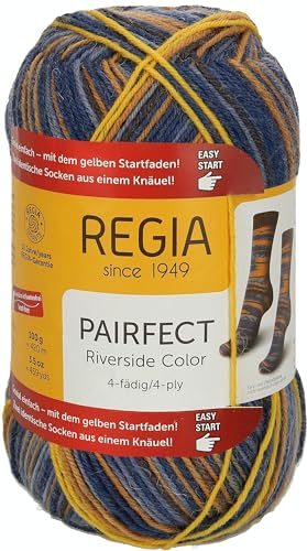 Regia Schachenmayr Pairfect 4-Fädig, 100G Jetty Color Handstrickgarne von Regia