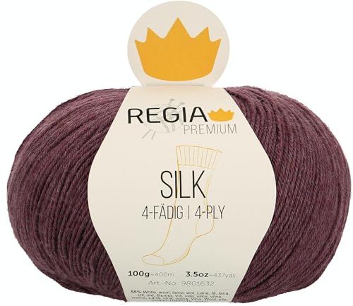 Regia Schachenmayr Premium Silk, 100G feige Handstrickgarne von Regia