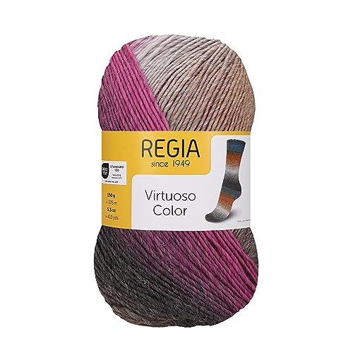 Regia Virtuoso Color ca. 375 m 03077 lazy afternoon 150 g Wolle/Polyamid-Mischung von Regia