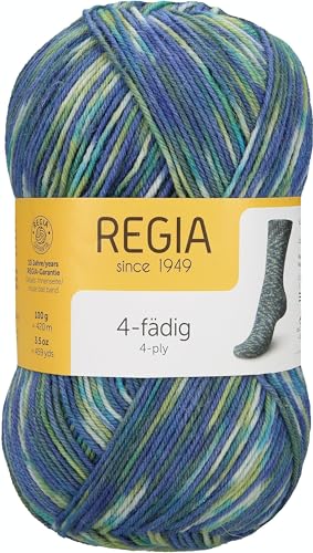 Schachenmayr REGIA 4-fädig Color 100g, 9801269-09395, Farbe: Camping, Handstrickgarne von Regia