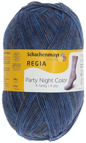 Schachenmayr Regia 4-Fädig Color, 100G party Handstrickgarne von Regia