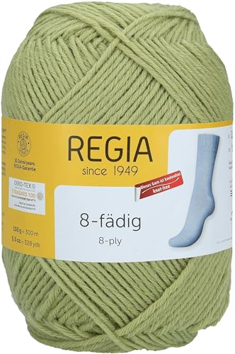 Regia Schachenmayr 8-Fädig, 150G Pistazie Handstrickgarne von Regia