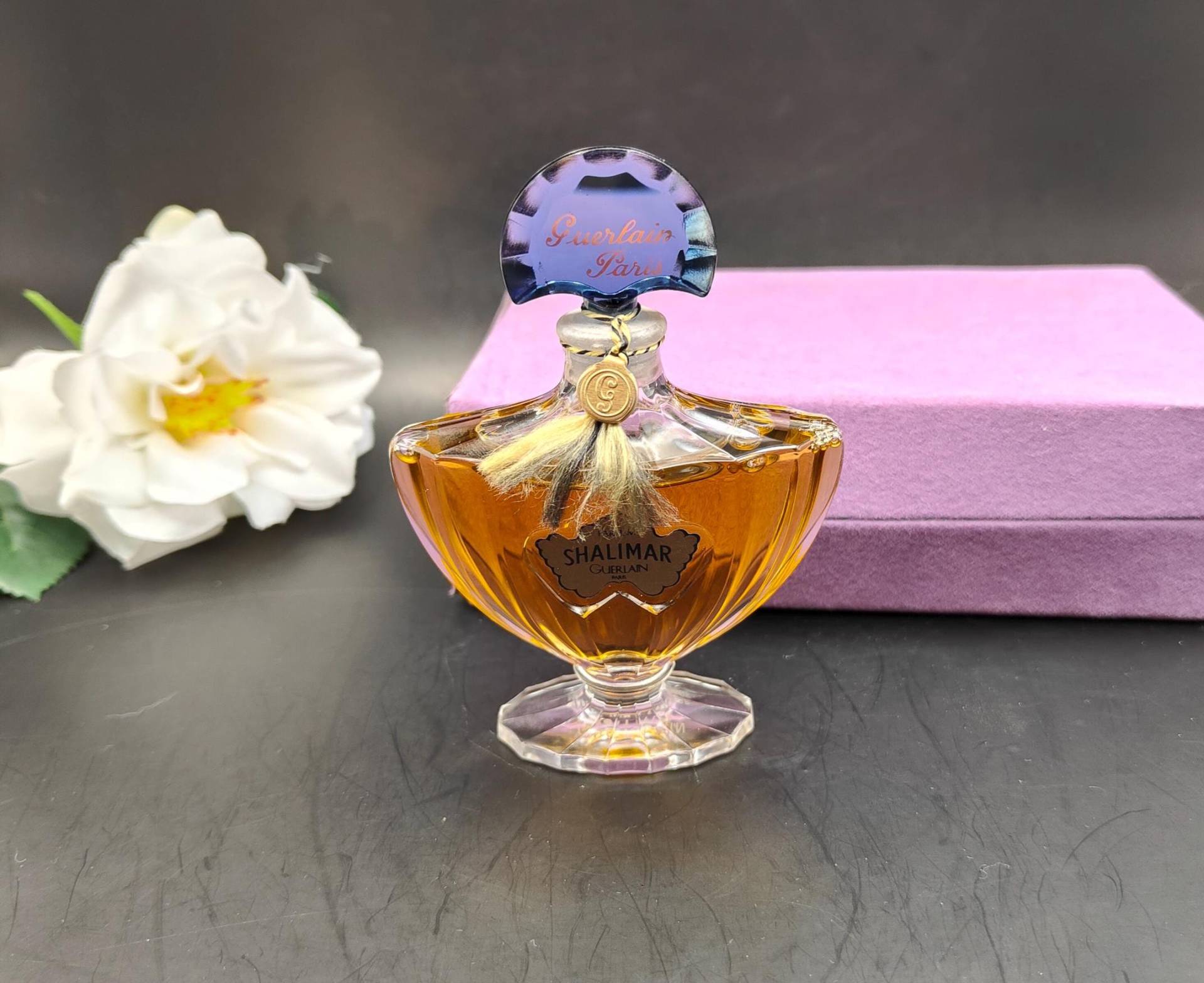 Guerlain Shalimar | 1980Er Jahre - 15 Ml Extrait De Parfum Splash Kristallversiegelte Flasche Vintage 1980Er Jahre Damenparfüm von ReginasPerfume