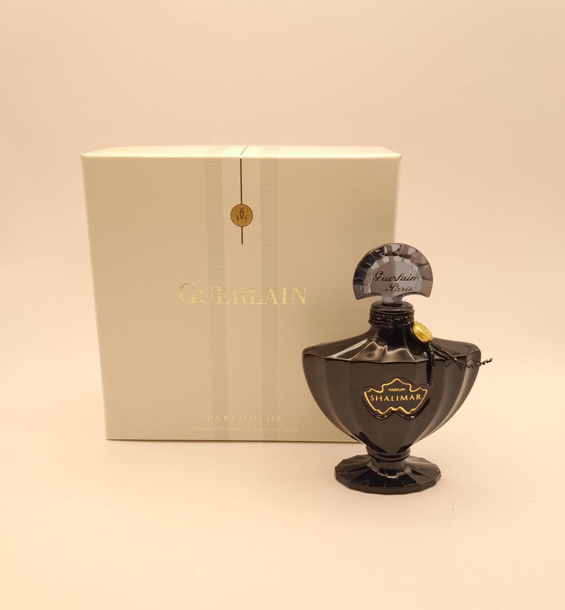 Guerlain Shalimar | 2007 - 30 Ml Extrait De Parfum Black Mystery Nummerierte Limitierte Auflage Baccarat-Kristall Vintage Aus Den 2000Er Jahren von ReginasPerfume