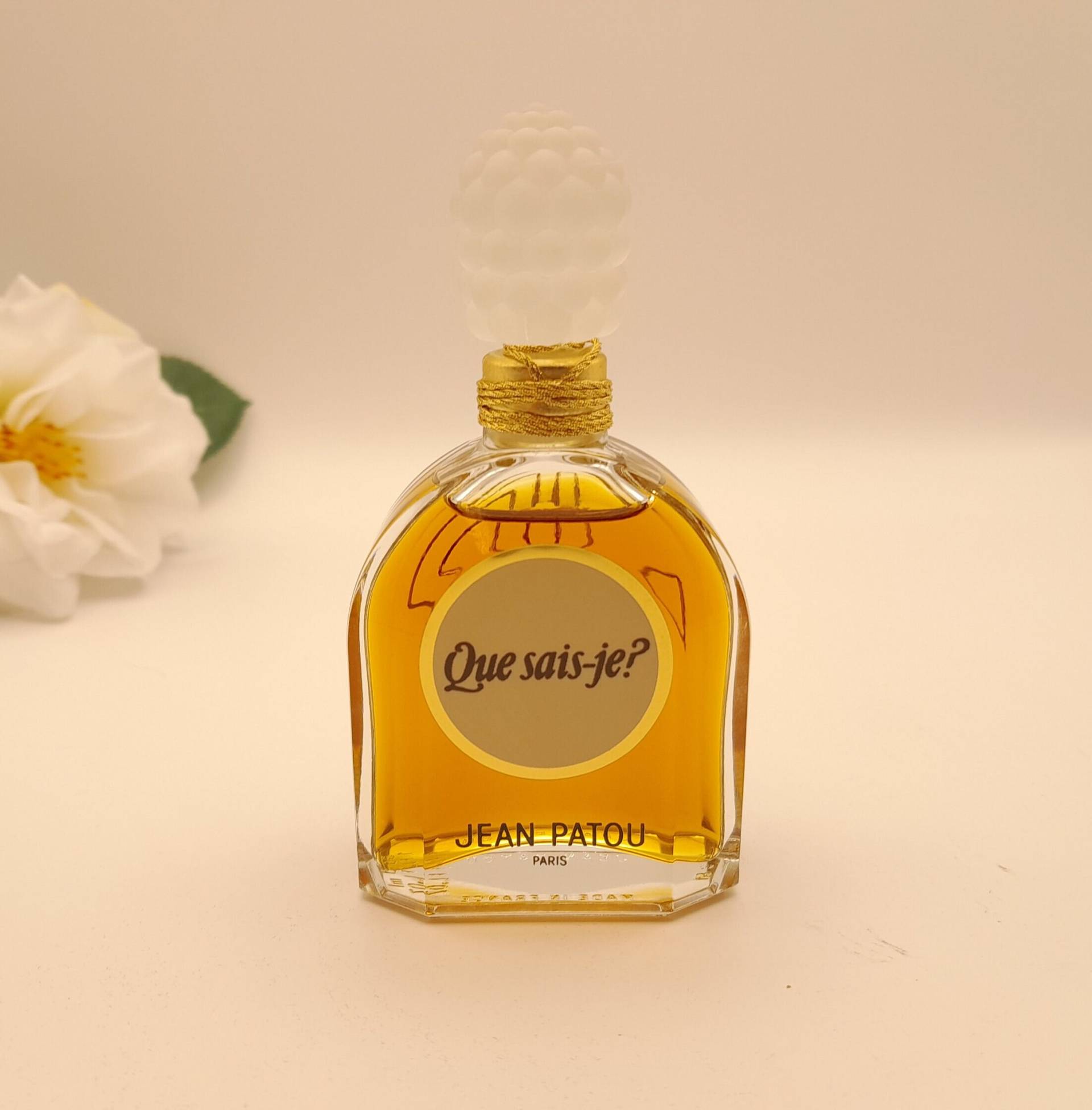 Jean Patou Was Weiß Ich? | 1984 - 30 Ml Extrait De Parfum Splash Damenparfüm Vintage-Sammlerflasche Aus Den 1980Er Jahren von ReginasPerfume