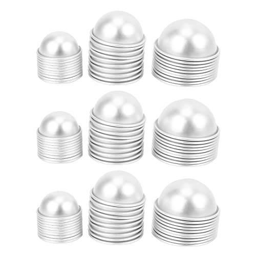 Reinscer 90 Stuecke Ball Form Set, 45 Set 3 Groesse Form & Badebomben Druecken fuer DIY Zubehoer von Reinscer