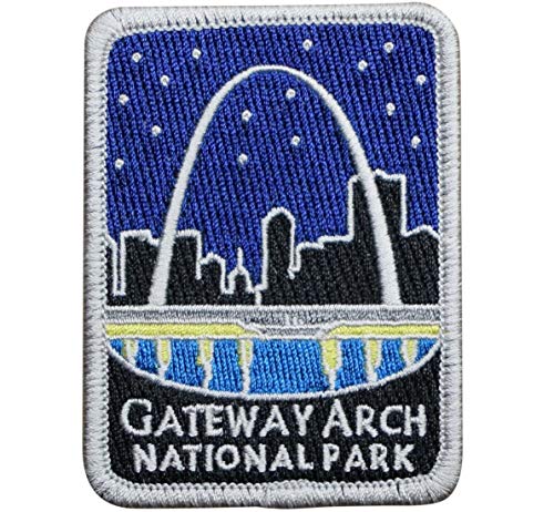 Gateway Arch National Park Patch – St. Louis, Missouri, MO Badge 7,6 cm (zum Aufbügeln) von $/Reliable