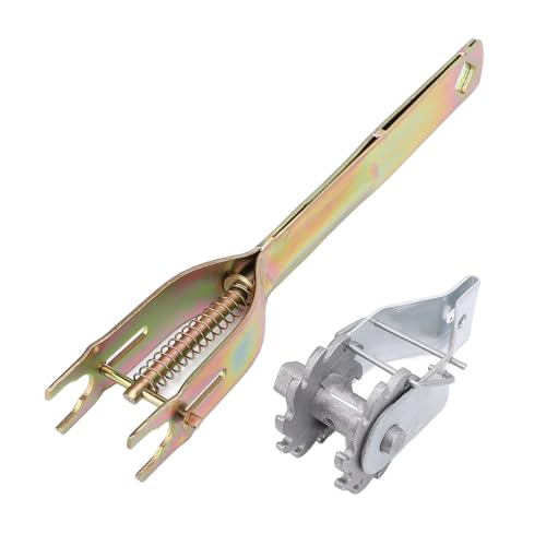 2PCS Sturdy Fence Wire Tensioner & Wrench Kit | Carbon Steel Strainer for High Tension Farm/Garden/Electric Fences | Ratchet System for Convenient Adjustment 2PCS Sturdy Fence Wire Tensioner & Wrench Kit | Carbon Steel Strainer for High Tension Farm/Garden/Electric Fences | Ratchet System for Convenient Adjustment von Reliant Jazzy