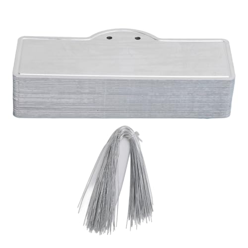 Aluminium -Pflanzen -Tags | Wetter - Proof Gartenmarkierungen für Blumen/Gemüse/Bäume | Wiederverwendbare Gartenbaubezeichnungen mit Twist -Krawatten | Lang - dauerhafte Aluminium -Pflanzen -Tags | Wetter - Proof Gartenmarkierungen für Blumen/Gemüse/Bäume | Wiederverwendbare Gartenbaubezeichnungen mit Twist -Krawatten | Lang - dauerhafte von Reliant Jazzy