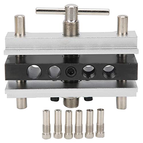 Centering Doweling Jig | Woodworking Straight Hole Drilling Positioner & Locator | Alloy Steel Hand Tool for Butt/Miter/Side Joints | Imperial & Metric System Centering Doweling Jig | Woodworking Straight Hole Drilling Positioner & Locator | Alloy Steel Hand Tool for Butt/Miter/Side Joints | Imperial & Metric System von Reliant Jazzy