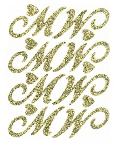 Reliant Ribbon 64000-035-M Script Characters Std - Letters & Numbers Rd Blumen-Accessoires, Gold von Reliant Ribbon