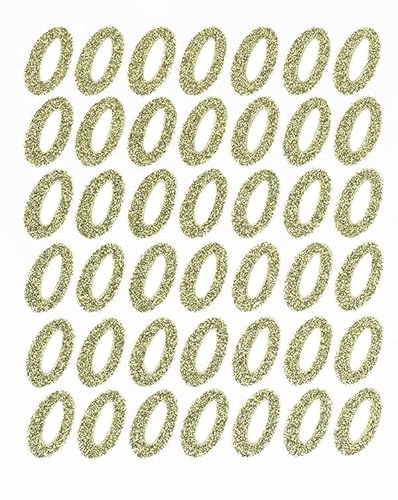 Reliant Ribbon 64001-035-O Script Ltr Lc Rd Blumen-Accessoires, Gold von Reliant Ribbon