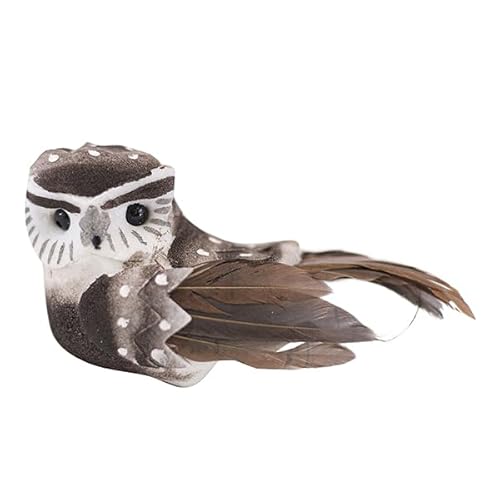 Reliant Ribbon 67245-092-Z Brown Owl - 3 Inch With Clip Rd Blumen-Accessoires, Braun von Reliant Ribbon