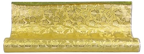 Reliant Ribbon 67288-035-75X Cameo Windsor Embossed Poly Foil 20in Rd Blumen-Accessoires, Gold von Reliant Ribbon